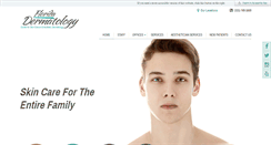 Desktop Screenshot of fldermatology.com