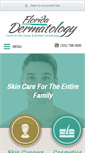 Mobile Screenshot of fldermatology.com